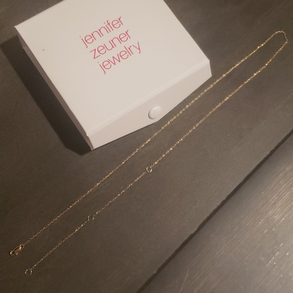 Jennifer Zeuner 14k gold Haven BREATHE necklace - Picture 5 of 9